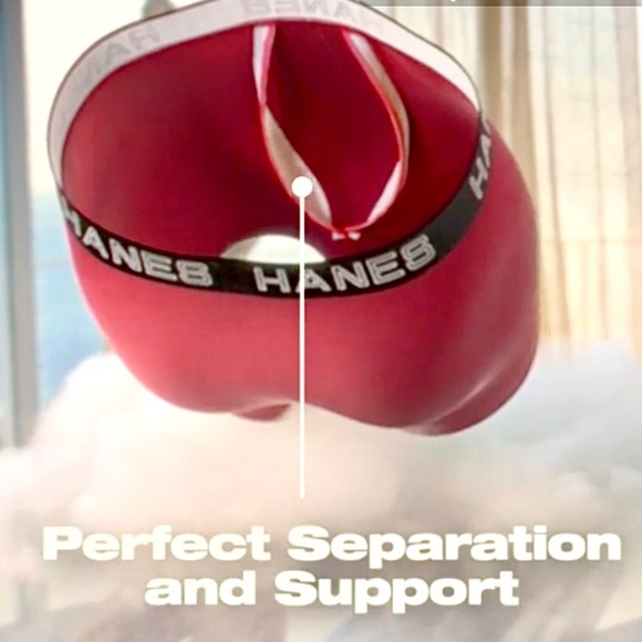 Hanes Men's Total Support Pouch Trunk Underwear.  ( 1 black, size M); NWOT. - Picture 12 of 14